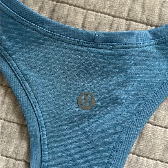 Lululemon swiftly tech sky light blue tank top 10​ - Picture 8 of 11
